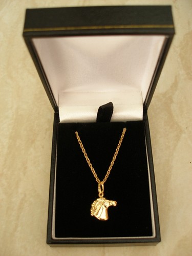 Carat gold horse charm - charm, on