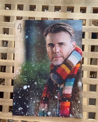 Gary barlow signed photo - gary,