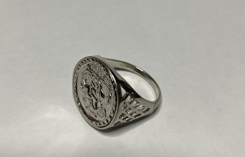 Sterling silver george coin - sterling,