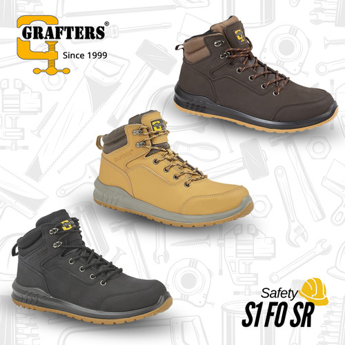 Mens grafters top safety - mens,
