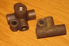 Jaguar BRAKE PIPE  junctions - 3 WAY AND 5 WAY - IMPERIAL THREADS 24tpi x 3/8in