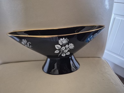 Wade black floral design - black,