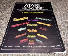 Atari Input/Output issue Four