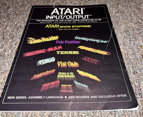 Atari input output issue four - input/output,
