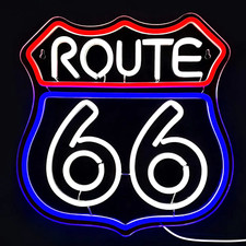 Route 66 Neon Signs LED Light