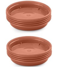 10 Mini Plant Pot Saucers