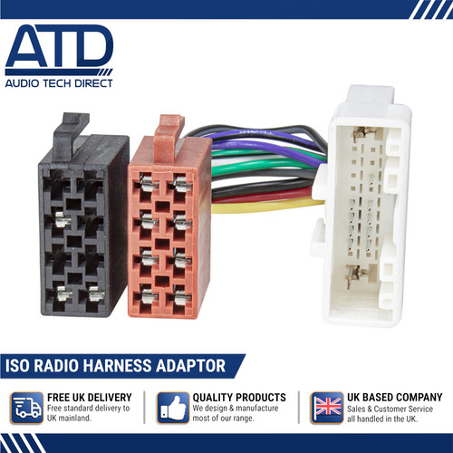 Iso radio adaptor - adaptor, fiat