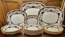 EXC. ANTIQUE RARE Ashworth Bros Ironstone 23 pc DINNER SET/SERVICE - Beautiful