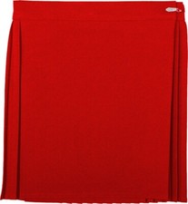 Girls Red School Gym Skirt PE
