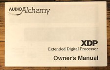 Audio alchemy xpd - xpd,