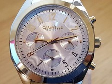 Ladies Gold & Silver Bulova Caravelle New York 45L136 Chrono Melissa Dress Watch