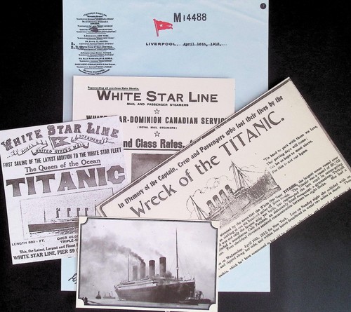 Modern reproduction titanic - reproduction,