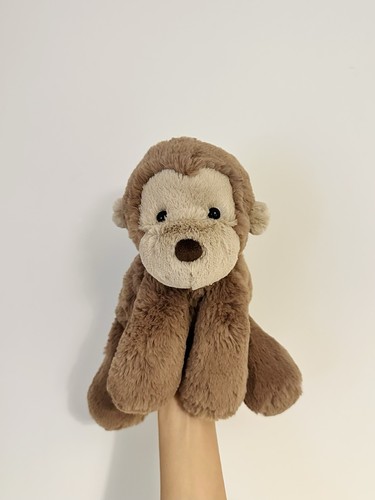 Rare jellycat smudge monkey - rare,
