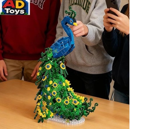 Peacock animal model building - animal,