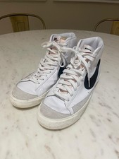 Nike Blazer Mid 77 Vntg Mens White Trainers Size EU 42 UK 8.5