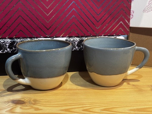 White stuff pottery mugs 2 - pottery,