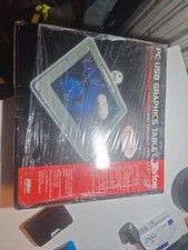 New Tevion PC USB Retro Graphics tablet Cordless Pen CBR