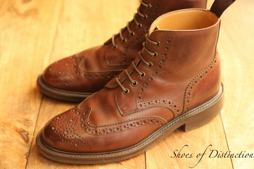 Barker brown leather derby - barker,