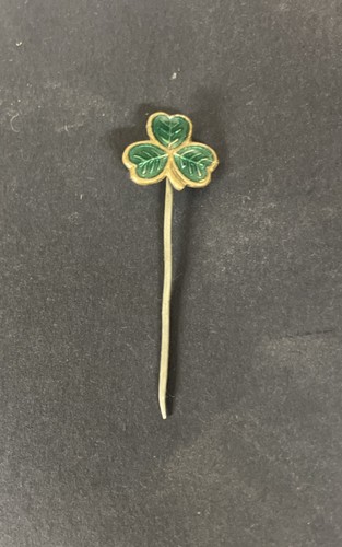 Irish shamrock gold tone - shamrock,