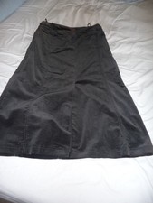 Steilmann brown cord skirt 14