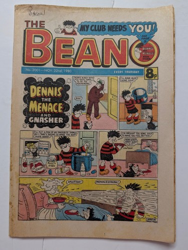 Beano comic 2001 november - comic,