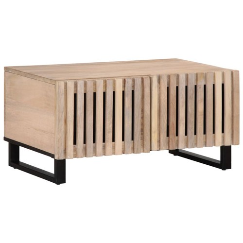 Coffee table 80x51x40 solid - 80x51x40,