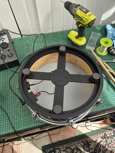 Acoustic electric snare - to,
