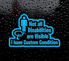NOT ALL DISABILITIES  ARE