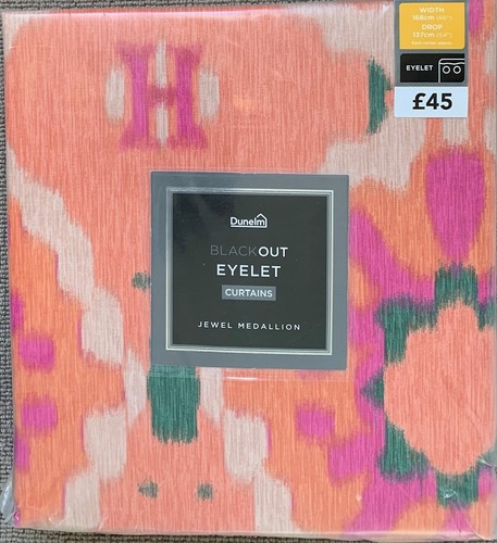 Dunelm jewel medallion retro - dunelm,