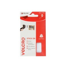 VELCRO® Brand Self Adhesive Stick On Tape – 20mm Wide – White Choose Your Length