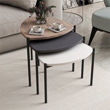 Modern 3 Piece Nesting Tables