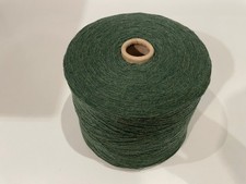 Knoll 100% Lambswool Knitting Weaving 2/17nm Yarn Green Turf LW169, 964g