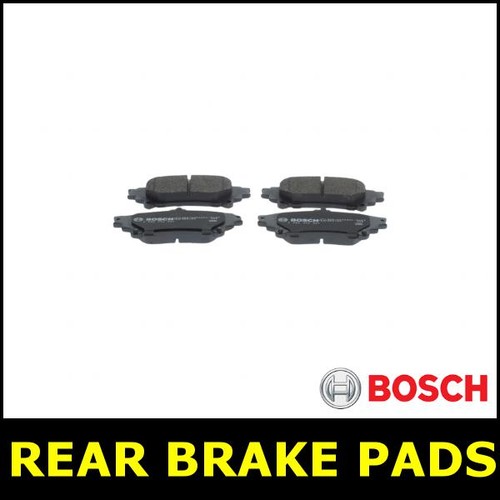 Brake pads rear - fits, is