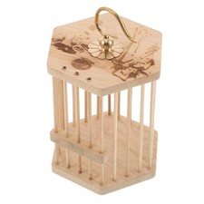  Wooden Cricket Keeper: Insect Breeding Observation Cage - Bamboo Cricket Keeper
