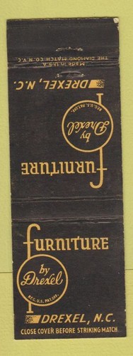 Matchbook cover drexel - matchbook,