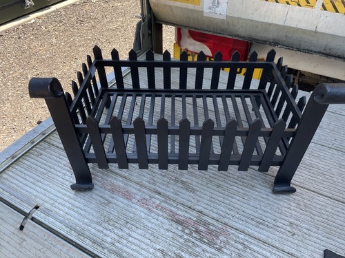 Wrought iron fire basket never - iron,
