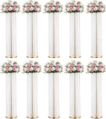 Gold crystal wedding - x,