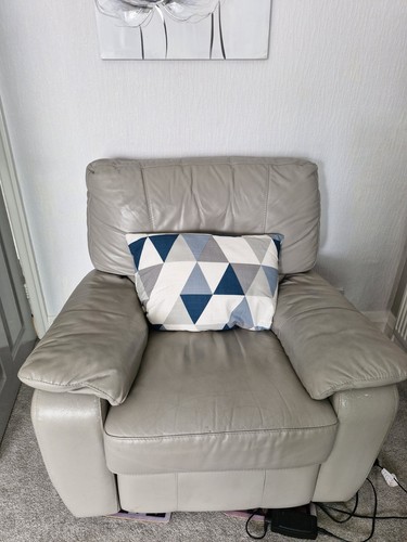 Leather electric reclining - leather,