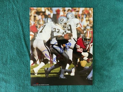 Kenny king signed raiders - signed,