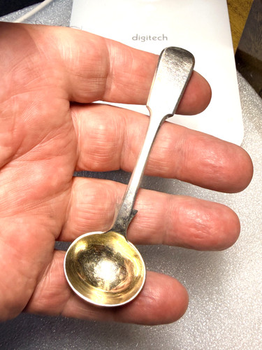 Victorian silver mustard - victorian,