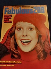 Vintage FABULOUS 208 Magazine 16 DECEMBER 1972 Jackson Five Osmonds Cassidy 101