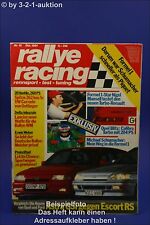 Rally Racing 10/91 Opel Calibra Turbo Ford Escort RS
