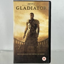 New GLADIATOR VHS TAPE Video
