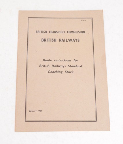 Railway Rulebook BTC British