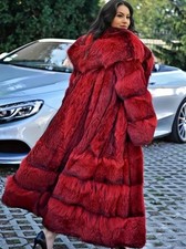 Plush Elegant Faux Fur Coat for Women | Long Length