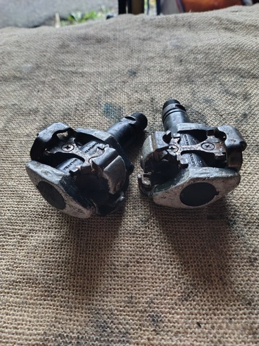 Retro shimano spd pedals - shimano,