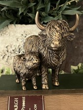 Highland Cow Calf Ornament