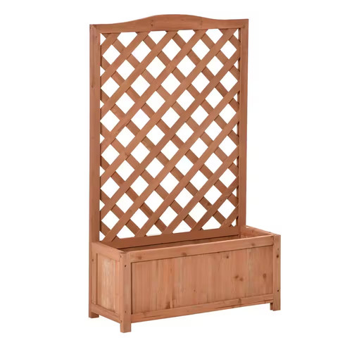 Wooden raised garden bed with - bed,