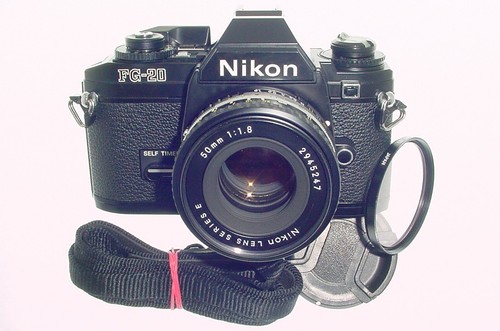 Nikon 35mm film slr - nikon, fg-20