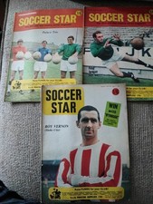 3 Soccer Star Mags August 1968